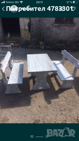 Баварски маси и пейки, снимка 4 - Маси - 54039389