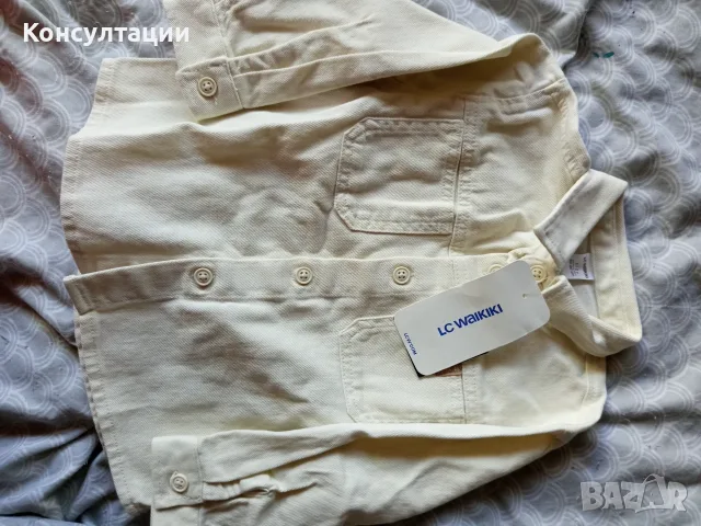 Лот от 3 блузи момче Нови LC waikiki и Пепко, снимка 3 - Бебешки блузки - 56175628