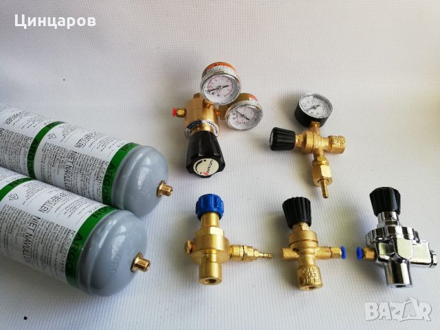Аргон,коргон,азот,кислород 0,95л.бутилка еднократна.Регулатори за Аргон,въглерод,коргон, снимка 3 - Други машини и части - 31910354