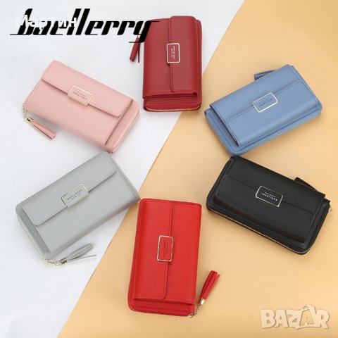 Бизнес дамски портфейл чанта за телефон Baellerry N0101, снимка 5 - Портфейли, портмонета - 38703254