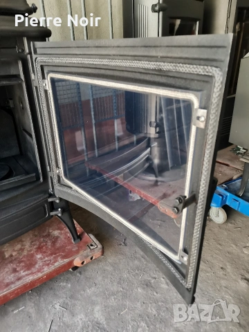 Чугунена печка / камина на дърва 16kW , снимка 7 - Отоплителни печки - 53013088