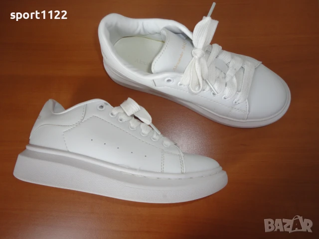 N38 Alexander McQueen/естествена кожа/дамски сникърси, снимка 5 - Дамски ежедневни обувки - 51108220