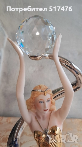 Порцеланови фигури в стил Арт Деко Franklin mint , снимка 2 - Колекции - 52000529