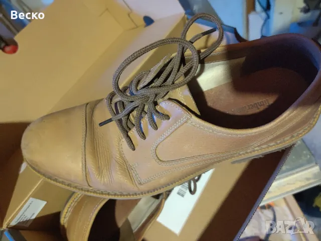 Timberland #42 бежов цвят обувки, черни обувки #42, снимка 5 - Ежедневни обувки - 48821249