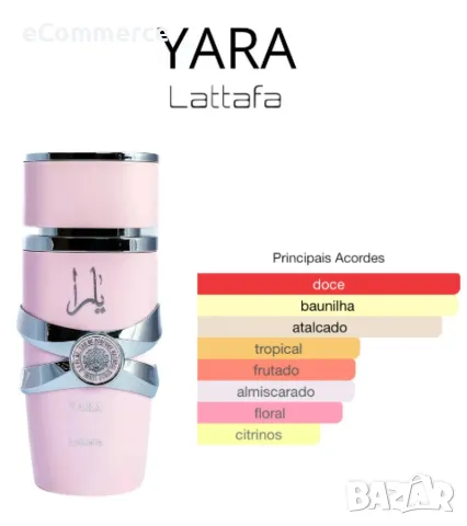 Дамски арабски парфюм Lattafa Yara for Women Eau de Parfum Spray 100 ml, снимка 5 - Дамски парфюми - 47643363