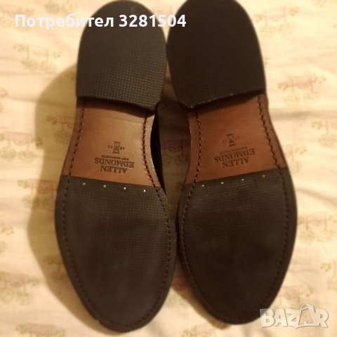 Мъжки обувки Allen Edmonds 44., снимка 6 - Официални обувки - 36530829