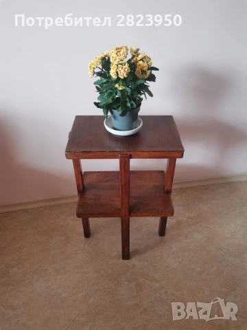 Помощна масичка / цветарник / нощно шкафче , снимка 6 - Маси - 53928071