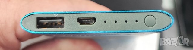 Мини външна батерия 4000 mAh, снимка 4 - Външни батерии - 40521224