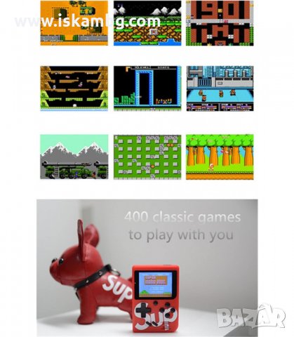 ПРЕНОСИМА КОНЗОЛА SUP GAME BOX 400 в 1 - код 2617, снимка 7 - Други игри и конзоли - 33929837