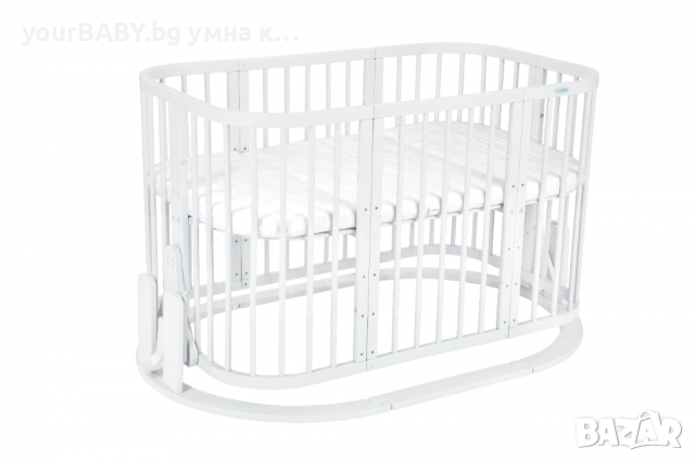 Кошара Смарт 7в1 Комплект с Матрак и Аксесоари 88 - Цвят Бяла, снимка 5 - Кошарки - 36559305