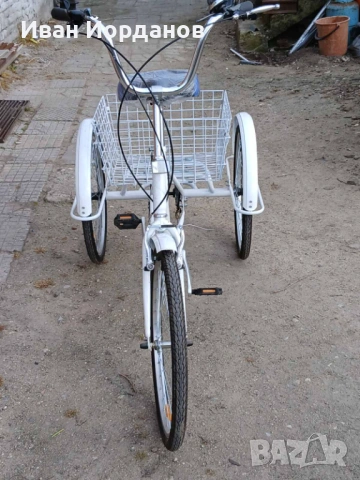 Триколесен Велосипед Триколка 24 цола 6 скорости, снимка 2 - Велосипеди - 54151080