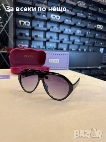 Gucci Слънчеви Очила С UV400 Защита - Налични Различни Цветове Код SK273, снимка 6 - Слънчеви и диоптрични очила - 52596987