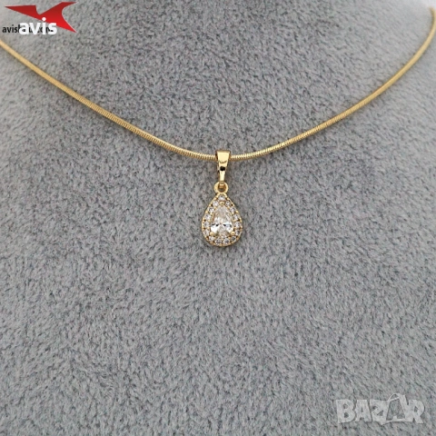 Висулка с 14К златно покритие 244720, снимка 4 - Колиета, медальони, синджири - 53351935