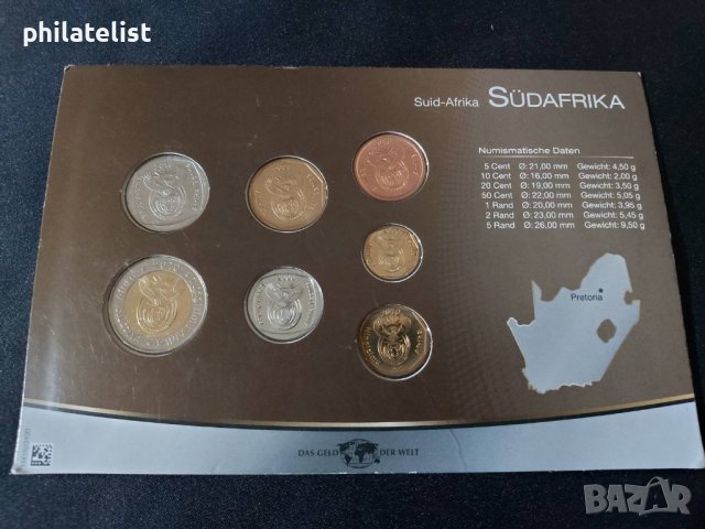 Южна Африка - Комплектен сет от 7 монети, снимка 2 - Нумизматика и бонистика - 42483319