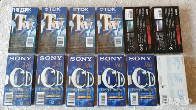 Нови видеокасети TDK, JVC, BASF, Sony, Memorex, Konica, Fuji, снимка 4 - Други жанрове - 44908708