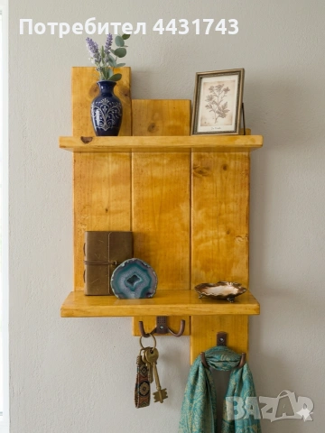 етажерка ръчно изработена 