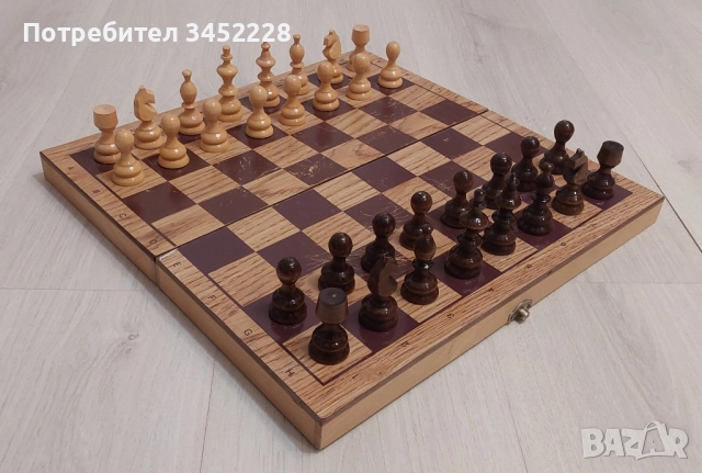 шах и табла фигури дървени нови 38см , снимка 6 - Шах и табла - 52228252