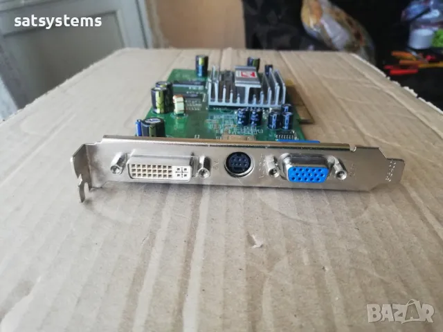 Видео карта ATi Radeon Sapphire 9000 Atlantis 64MB DDR 128bit AGP, снимка 2 - Видеокарти - 47557611