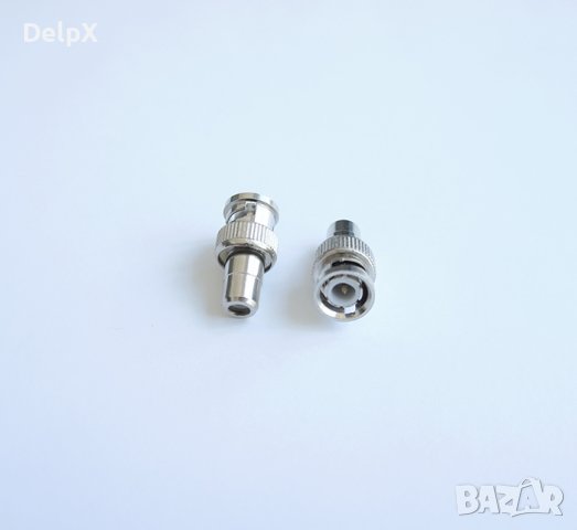 Букса преходна BNC(м)/RCA(ж), снимка 1
