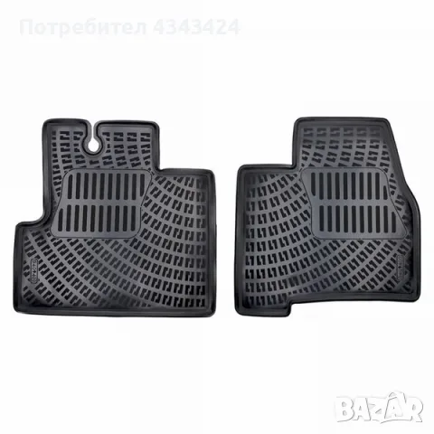 Гумени стелки RizLine съвместими с Citroen Jumper /Ситроен Джъмпер/ (2006+)