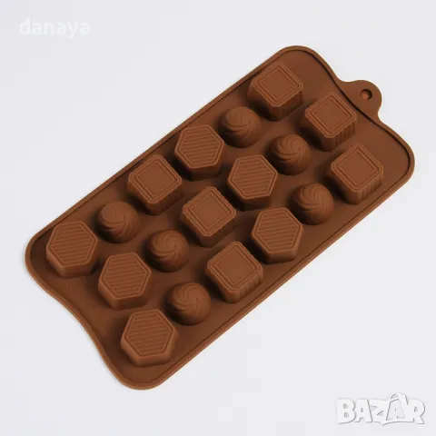 5846 Силиконова форма за бонбони и лед Бонбониера
