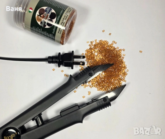 изработка на кератинови кичури от екстеншъни 