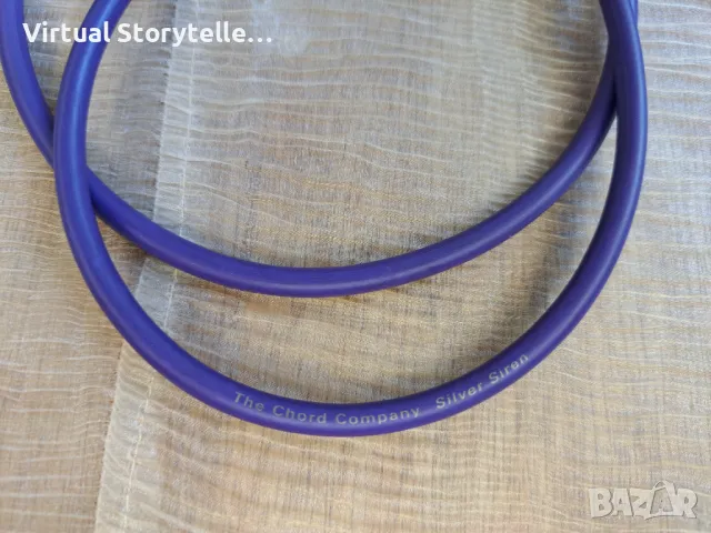 RCA cable The Chord Company - Silver Siren аудио кабел рца, снимка 2 - Други - 50433684