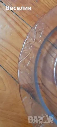 Ретро стъклена чиния Намаление , снимка 4 - Антикварни и старинни предмети - 50312494