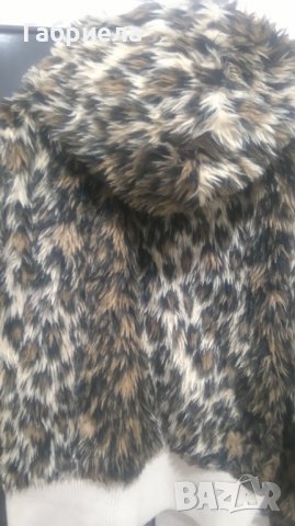 Пухено палто пантера, снимка 4 - Палта, манта - 38547065