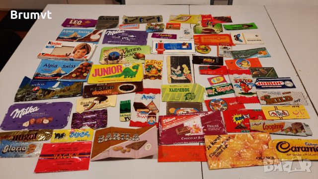 Колекция опаковки от шоколади