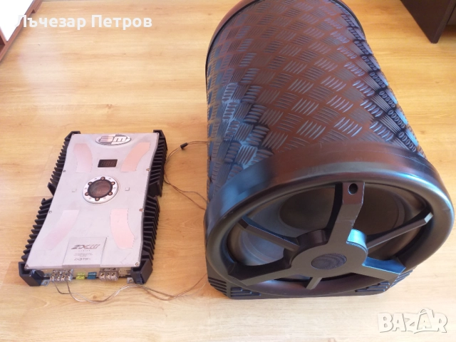 Усилвател Boschmann ZX3-T2D + бас каса Thunder 15 , снимка 1