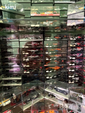 продавам колекция F1- Minichamps и Spark 1.43 от 1974 до 2025 г., снимка 11 - Колекции - 53187895