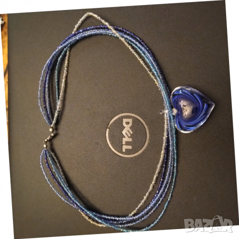  Мурано оригинална огърлица арт деко разпродажба , снимка 4 - Колиета, медальони, синджири - 36499010