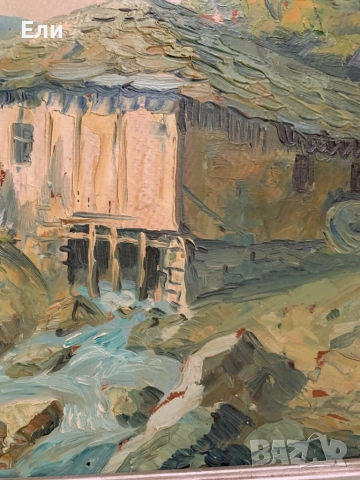 Маслена картина, Виктор Попов, снимка 5 - Картини - 52553440