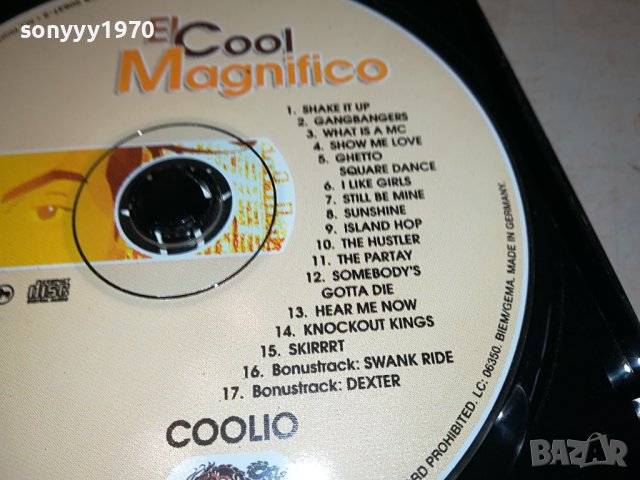 COOLIO DVD & CD-ВНОС GERMANY 3110231302, снимка 16 - CD дискове - 42792202