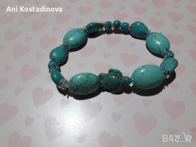 Гривна хематит, снимка 10 - Колиета, медальони, синджири - 23086543