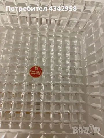 Cristal. Germany, снимка 2 - Други ценни предмети - 48716437