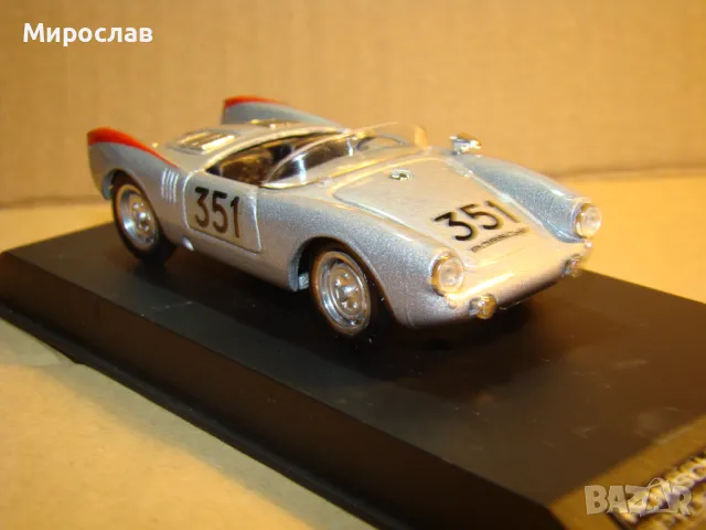 BRUMM 1:43 Porsche 550 1500/RS РАЛИ МОДЕЛ КОЛИЧКА, снимка 7 - Колекции - 48158575