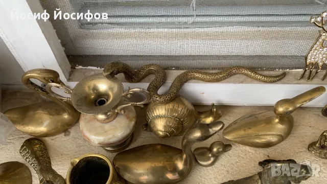 Бронзови фигурки разни, снимка 15 - Антикварни и старинни предмети - 48783758