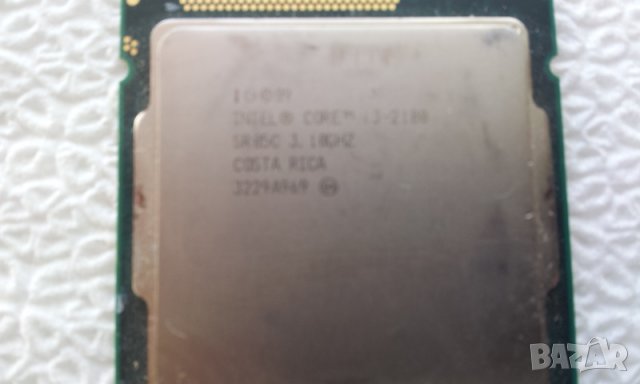  Процесор Intel Core I3 2100 socket1155 2ядра 4трейда 3.1 GHZ, снимка 1 - Процесори - 29982729