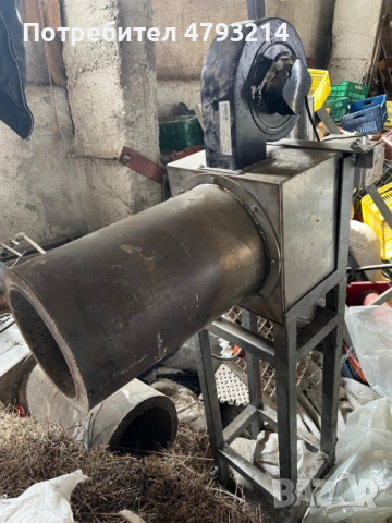 Пелетна горелка 200 киловата инокс 2 бр.