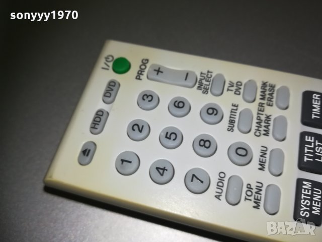 sony hdd & dvd remote 2602212007, снимка 11 - Дистанционни - 31968195