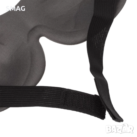 Маска за сън от сатен, розови ивици, 3D Cup форма, 21x9 см_1247916, снимка 3 - Други - 52286307