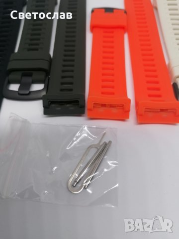 Силиконова каишка за Garmin Instinct/ Instimct solar, каишки, снимка 5 - Смарт гривни - 35339052