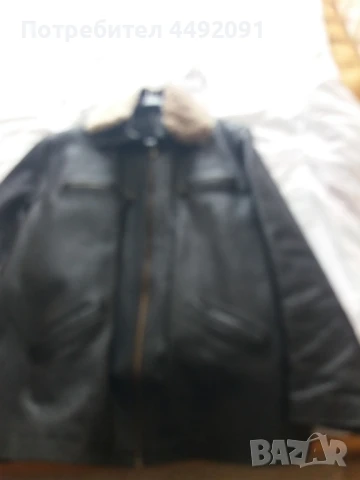 мъжко кожено яке , снимка 2 - Якета - 50548609