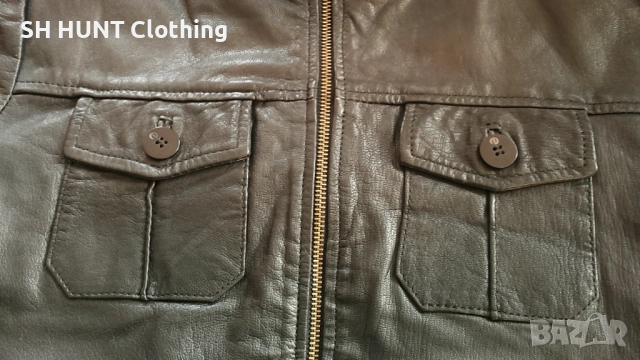 Jack & Jones Original Leaher Jacket размер L / XL мъжко естествена кожа 2-27, снимка 6 - Якета - 52691250
