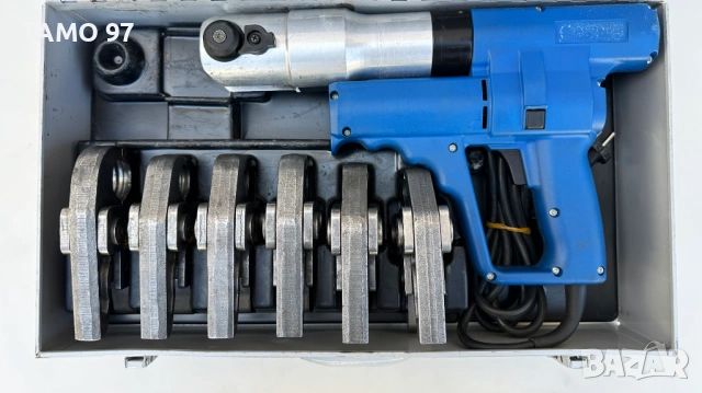 Berner Radialpresse 53523 - Преса за кримпване на пресфитинги с челюсти 12-15-18-22-28-35, снимка 2 - Други инструменти - 53978945