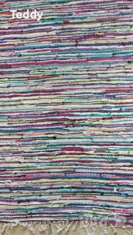 Красива многоцветна пътека черга, ръчна изработка, снимка 9 - Килими - 53281620