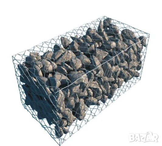ГАБИОНИ за ПОДПОРНИ стени Произвеждаме ПЛЕТЕНИ Габиони --за укрепване на наклони --за терасиране на 