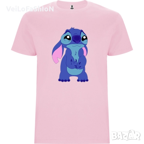 Нова сладка детска тениска със Стич - Sad Stitch в три цвята, снимка 4 - Детски тениски и потници - 48859553